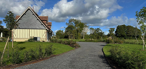 Création d'allées